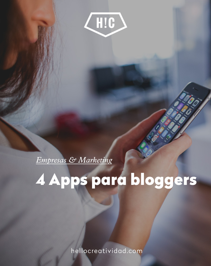 4 Apps para bloggers