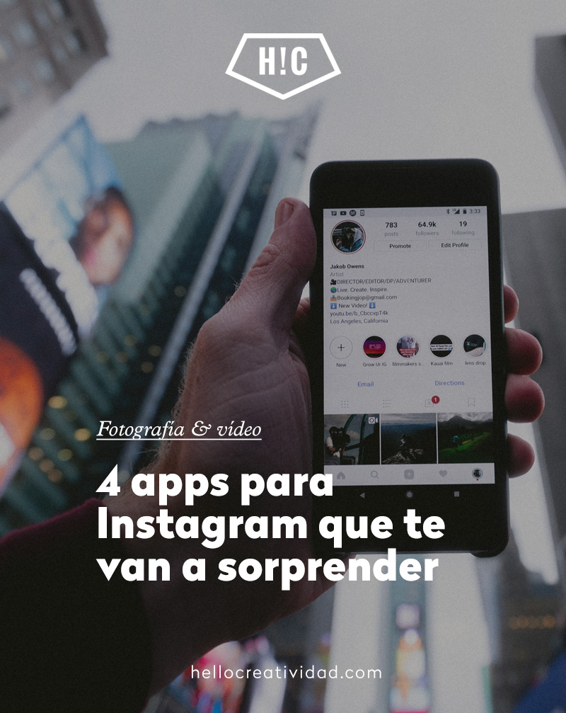 4 apps para Instagram que te van a sorprender