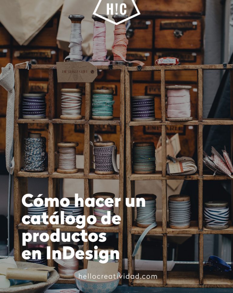 Imagen portada Cómo hacer un catálogo de productos en InDesign