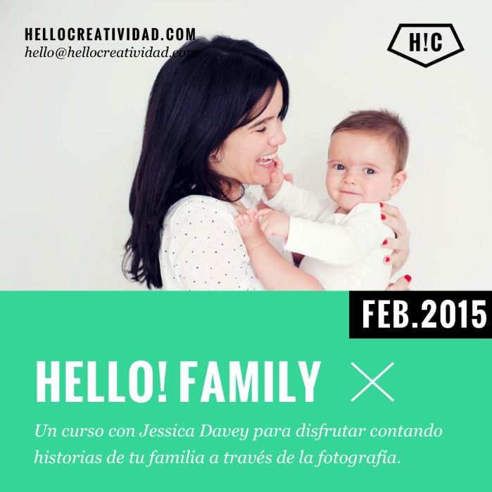 Hello! Family: Curso de fotografía de familia