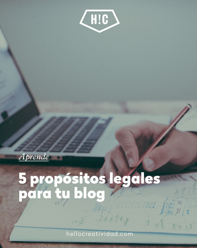 5 requisitos legales para tu blog