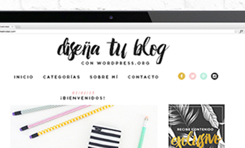 curso online de diseño de blogs