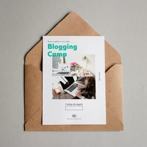 Tarjeta regalo Blogging Camp