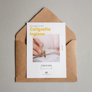 Tarjeta regalo Caligrafía inglesa