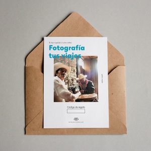 Tarjeta regalo Fotografía tus viajes
