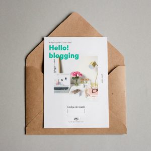 Tarjeta regalo Hello! Blogging