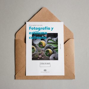 Tarjeta regalo Fotografía y estilismo culinario