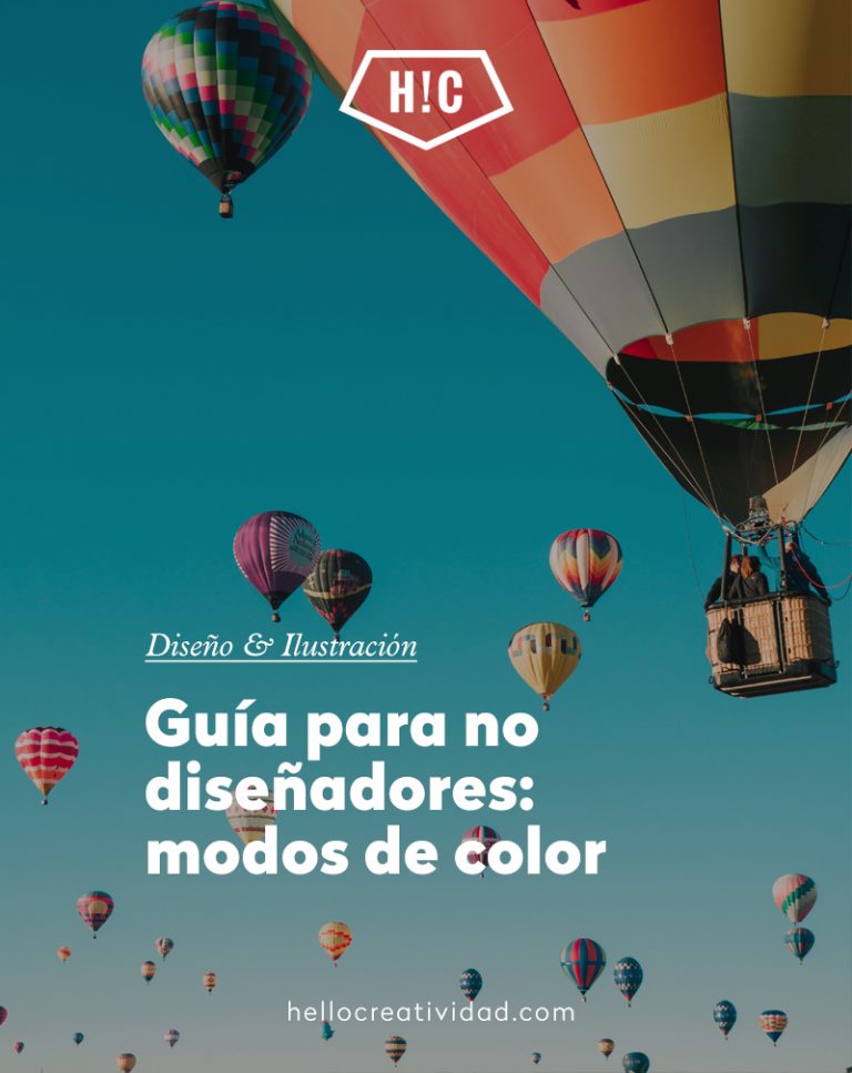 Imagen portada Guía para no diseñadores: los modos de color
