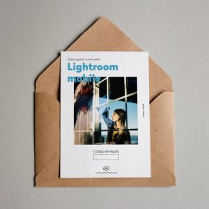 Tarjeta regalo Lightroom mobile