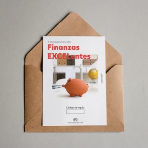 Tarjeta regalo Finanzas EXCELentes