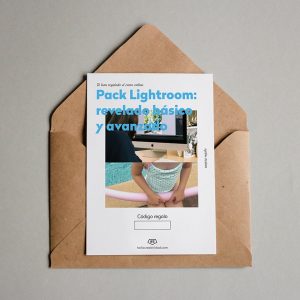 Tarjeta regalo Lightroom: revela tus fotos + revela como un profesional