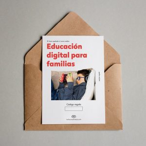 Tarjeta regalo Educación digital para familias